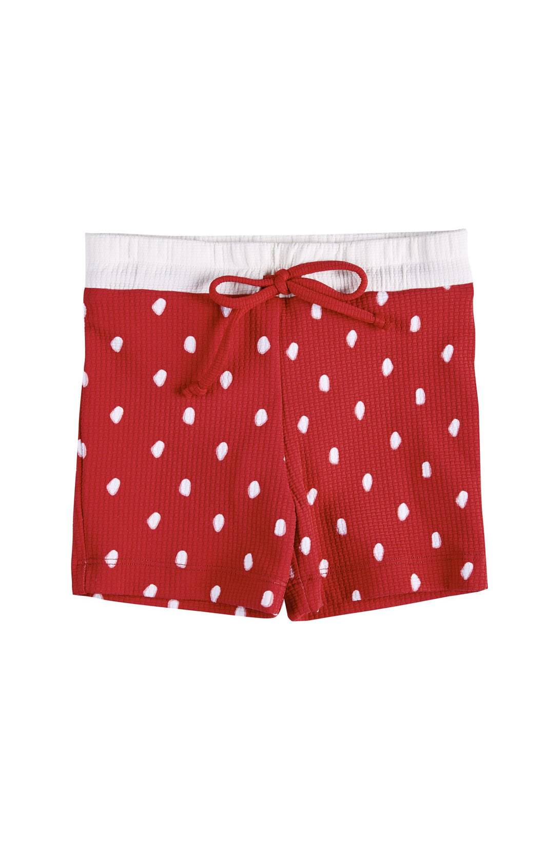 Bumby Boy Shorts in Red Print