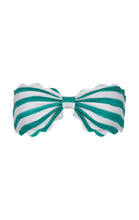 Antibes Top in Dunmore Turquoise Stripe