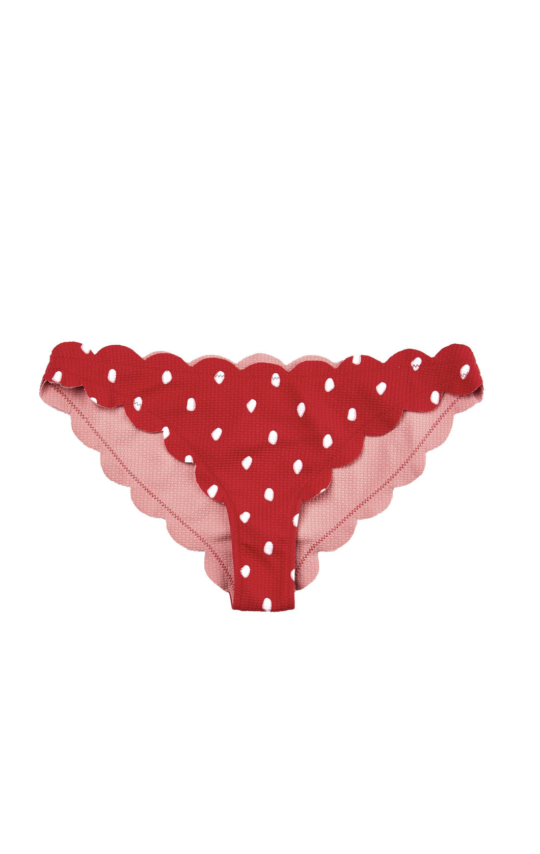 Antibes Bottom in Red Print