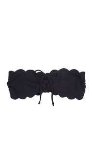 Antibes Tie Top in Black