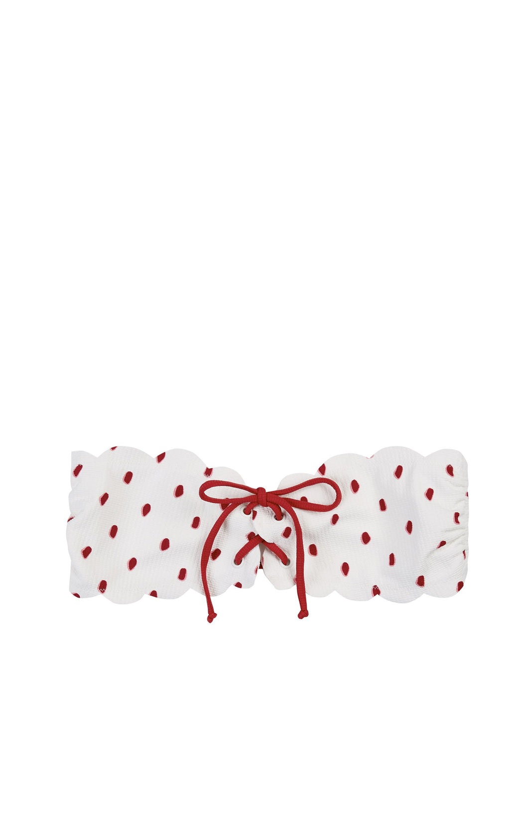 Antibes Tie Top in Coconut Print