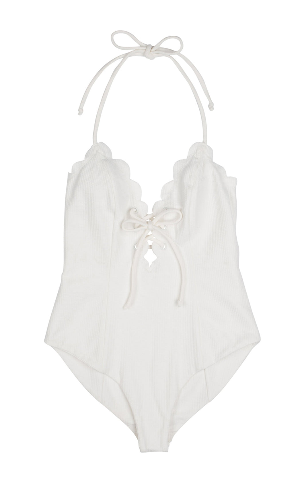Broadway Tie Maillot in Coconut