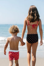 Bumby Boy Shorts in Red Print